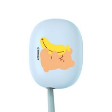 트라이코지 러브베어과일 LED 미니 휴대용 칫솔살균기 STB-022, 바나나