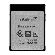 100 엑센드 CFexpress B 타입 카드 8K 카메라용 메모리 카드 최대 1800 MBs 읽기 속도 128GB 256GB 512GB 1TB, 5) 2TB, 1개