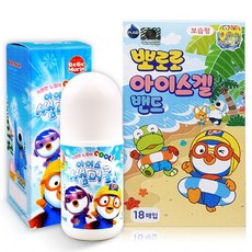 뽀로로 겔밴드+ICE 썸머쿨액 1세트 벌레물린데, 1개