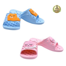 카카오슬리퍼 릴팡 카카오프렌즈 입체욕실화 라이언 + 어피치 1세트