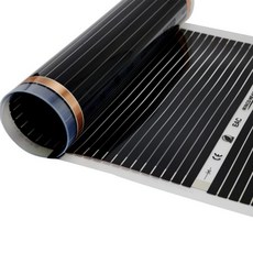 바닥난방필름 전기판넬 난방필름 셀프시공 모든 크기 140wm2 적외선 필름 따뜻한 바닥 50cm 너비 매트 220V 카펫 히터 난방 전기