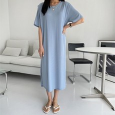 보리맘 다니 찰랑 수유 원피스 반팔 여름 수유복