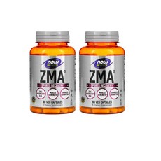 나우푸드 ZMA 스포츠 리커버리 90캡슐 비타민B6 마그네슘 Zinc함유, 90정, 2통