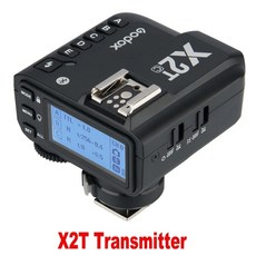 Godox 무선 플래시 트리거 X2T-C X2T-N X2T-S HSS 송신기 X1 리시버 캐논 니콘 소니 후지 올림푸스 펜탁스용 X2T 2.4G TTL, 1개, 4)1pcs X2T Transmitter - for F