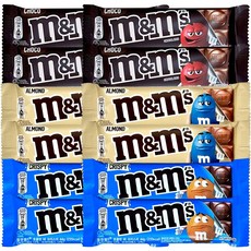 엠앤엠즈 초콜릿바 46g x 12개 M&Ms 초코 블럭, 02 크리스피바44g x12개