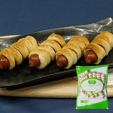 [푸른강산애] 수제 페스츄리 핫도그(80g_13개)1.04kg_1EA, 1개, 1040g