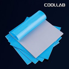 쿨랩 써멀패드 열전도율 4.0W/mk 6.0W/mk 서멀 방열 패드, 6W/mk, 0.5mm, 1개