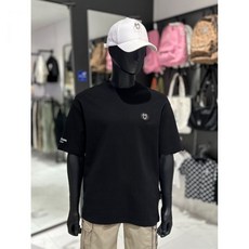 (라이프워크 공용) 뉴 코인와펜 양면지 반팔 티셔츠 LW245TS971 40 BLACK (671449 )