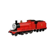 바크 만 (Bachmann) HO 게이지 토마스 제임스 28-58743 철도 증기 기관차 레드 엔진, 1개