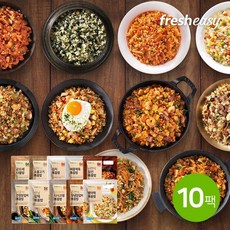 [fresheasy] 프레시지 볶음밥 10종 10팩 혼합(각 1팩씩), 250g