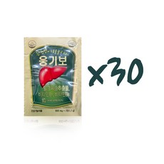 대웅생명과학 웅기보 간 피로회복 활력 에너지 밀크씨슬, 600mg, 30개