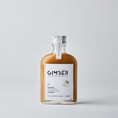 벨기에 고품질 짐버 입맛 돋구는 100% 유기농 진저 생강 농축액 쥬스 음료 200ml