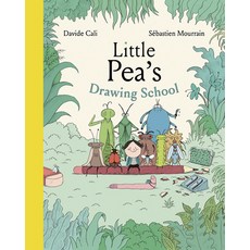(영문도서) Little Pea's Drawing School Hardcover, Milky Way Picture Books, English, 9781990252075