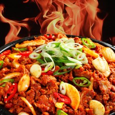 양념 오돌뼈 600g 매콤한 양념 오돌뼈 술안주 야식, 600g (300g x 2팩), 2개