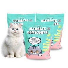 미유박스 모래 울티메이트 벤토나이트 오리지널 6.3kg x3개, 3개