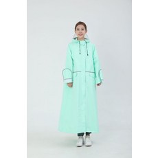 여성우비생활방수레인코트