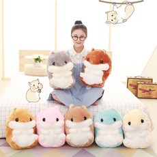 햄스터인형담요