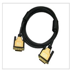 하얀구름 (K)최고급형 DVI-D 듀얼링크 케이블1.8M 디지털 영상 케이블 DVI Dual Type DVI-24P+1 DVI-24P+1 hdmi분배기, 단일 수량