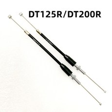 배기 Vallar 케이블 DT125R 1989-2000 DT200R 1988, 01 Black, 1개