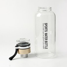 내열유리 티보틀 파우치 세트(1.4L) (골드) 대용량 1.4L, 1개, 상세페이지 참조, 상세페이지 참조
