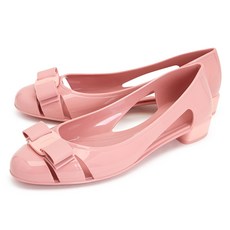 [페라가모] 바라 젤리 VARA JELLY 3CM DESERT ROS 0726365 여자 펌프스