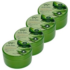 이비자스파 알로에베라99% 모이스춰 수딩젤 300ml, 4개