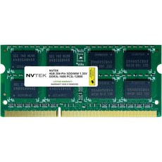 4GB (1X4GB) DDR3 1600MHZ PC312800 비ECC SODIMM NVTEK 노트북 AIO PC 컴퓨터 메모리