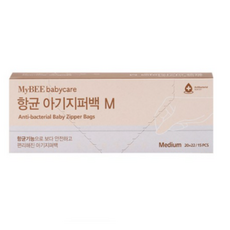 마이비 항균 아기지퍼백, 1세트