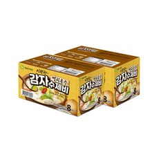 이가자연면 멸치육수 감자 수제비, 186.5g, 16개