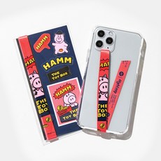 하이루프 HIGH LOOP 토이스토리 폰스트랩 핑거스트랩, 1개, D_019 토이스토리 햄