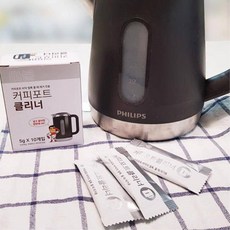 커피포트 크리너 5g 10개입 물때세제 포트세정제 물때, 1개