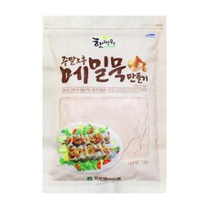 햇싹원 주말오후 메밀묵만들기 가루, 1kg, 1개