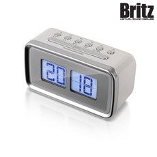 브리츠 클래식 듀얼 알람시계 FM라디오