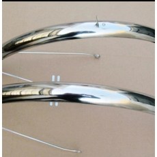 자전거 펜더 메탈 철제 머드 가드 흙받이 부품 튜닝, 왜건700 실버 액세서리 공구+밴드