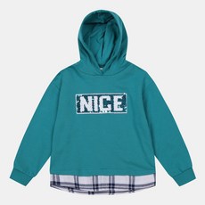 일로딜로 NC신구로점 셔츠밑단후드맨투맨 IDMH20152 *대박할인* 모양바뀌는 스팽글 포인트 간절기 후드 맨투맨 아동120부터 초등생 주니어160까지