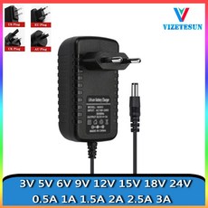 호환어댑터 호주 플러그 표준 전원 어댑터 3V 5V 6V 9V 12V 15V 18V 24V 0.5A 1A 1.5A 2A 2.5A 3A, 33.6V - US - 1.5A