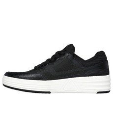 Skechers Work Arch Fit Jake 남성용 슬립온 애슬레틱 스타일 MaxTrax 미끄럼 방지 부드러운 발가락 작업화 에크론블랙라임