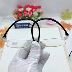 [빠른배송] 돋보기 노안 안경 블루라이트 차단 안경 스마트줌 자동조절 원근양용 초경량, 1개 - 이미지 2