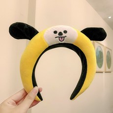 리에송 머리띠제작 기본머리띠 헤어고정밴드 인싸템 극 맹공룡 소녀 세수 귀여운머리띠 애니메이션 엽기적 절인생선 외출 머리핀