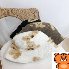 코듀로이곰돌이모자