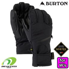스키 보드 장갑 RSLBurton2324Women's GORE-TEX Under Gloves True Black버튼 고어텍스 アンダー글러브 五本指글러브 스노우보드 이너 글러브 取り, (S), (True 블랙)