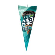 빙그레) 슈퍼콘 민트초코 1박스 (24개입), 1개, 150ml