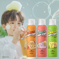 타가 리틀춘식이 목욕놀이 비건 버블 휘핑클렌저 200ml 3종, 1세트