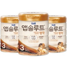 앱솔루트 엄마가 만든 프리미엄 명작 분유 3단계, 800g, 5개