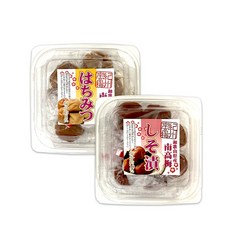 일본 겐조우메 기슈남고 하치 꿀 자소향 고급 선물용 우메보시 매실절임 160g, 우메보시자소