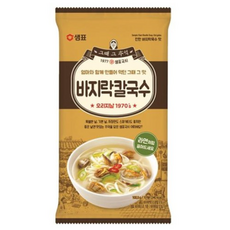 샘표바지락칼국수