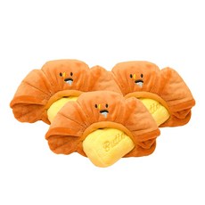  펫쉴드 크루아상 강아지 노즈워크 장난감 세트, 혼합색상, 3세트 