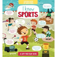 I Know Sports: Lift-The-Flap Book Board Books, Clever Publishing, English, 9781948418348