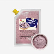 로젠치즈 블루베리 크림치즈 1kg, 1팩