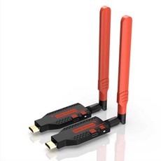 고화질 무선 HDMI 익스텐더 엔터프라이즈 등급 150 미터 동일 화면 무선 송신기 리시버, 150미터 송신기 1개 + 수신기 1개, 1개